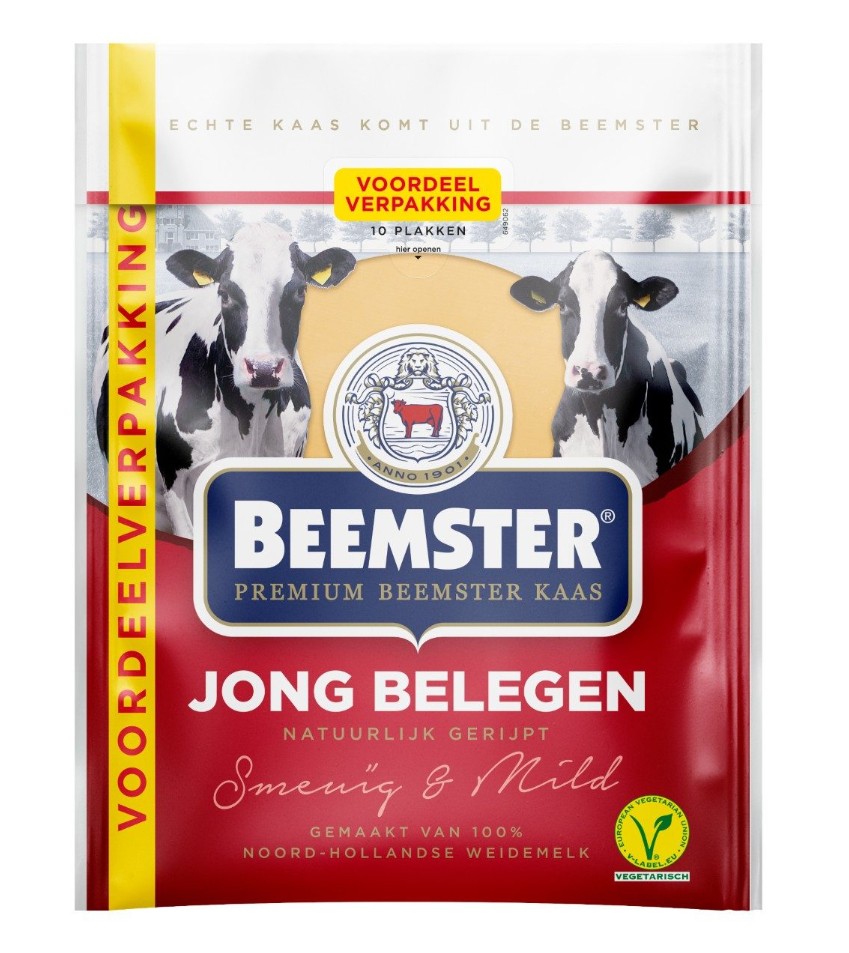 Beemster Jong Belegen plakken 250gr